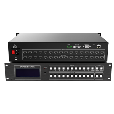 Kensence 4K 4x4 8x8 16x16 Matrix Switcher with IR control