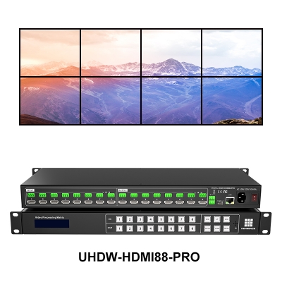 UHDW-HDMI44/88/1616-PRO矩阵拼控一体机（4K60）