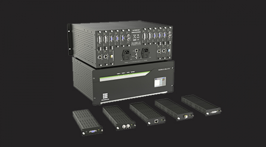 凯新创达模块化混合矩阵S-Mix系列成功助力宁波气象局